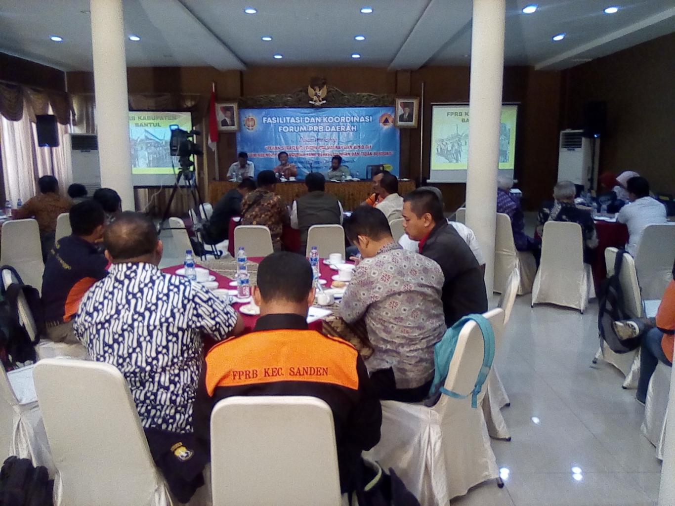FPRB Desa Wonokromo Mengikuti Workshop  FPRB Daerah dan BPBD DIY 